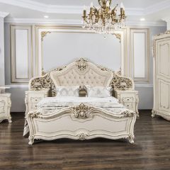 Кровать 1800 Джоконда (крем) в Добрянке - dobryanka.mebel24.online | фото 6