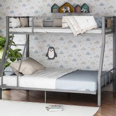 Кровать двухъярусная "Гранада-1 140" Серый в Добрянке - dobryanka.mebel24.online | фото 1