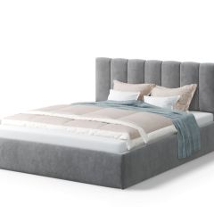 Кровать Элен 1600*2000 NEO 25 (серый) в Добрянке - dobryanka.mebel24.online | фото