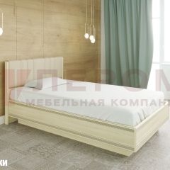 Кровать КР-1011 с мягким изголовьем в Добрянке - dobryanka.mebel24.online | фото