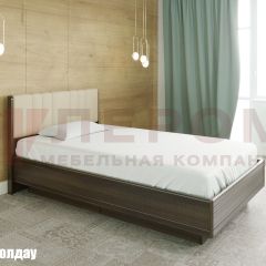 Кровать КР-1012 с мягким изголовьем в Добрянке - dobryanka.mebel24.online | фото