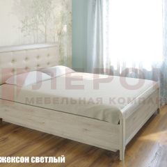 Кровать КР-1034 с мягким изголовьем в Добрянке - dobryanka.mebel24.online | фото