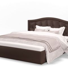 Кровать Стелла 1200 + Основание (Лесмо brown) коричневый в Добрянке - dobryanka.mebel24.online | фото