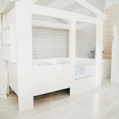 Кровать Теремок (800*1600) Без ящика/ступеньки в Добрянке - dobryanka.mebel24.online | фото 9