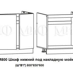 ЛИЗА-2 Кухонный гарнитур 1,6 Белый глянец холодный в Добрянке - dobryanka.mebel24.online | фото 6