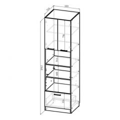 Кухонный гарнитур Сюита мега прайм 1500х2700 мм в Добрянке - dobryanka.mebel24.online | фото 10
