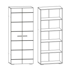 Модульная гостиная Фиеста (Венге/Белый глянец) в Добрянке - dobryanka.mebel24.online | фото 4