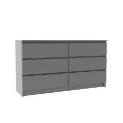 МОРИ МК 1380.6 Комод (графит) в Добрянке - dobryanka.mebel24.online | фото 2