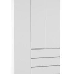 МОРИ МШ 1200.1 Шкаф (белый) в Добрянке - dobryanka.mebel24.online | фото 2