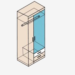 НИКА Н10з Шкаф для одежды в Добрянке - dobryanka.mebel24.online | фото 4