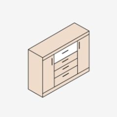 НИКА Н25 Комод в Добрянке - dobryanka.mebel24.online | фото 3