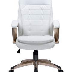 Офисное кресло для руководителей DOBRIN DONALD LMR-106B белый в Добрянке - dobryanka.mebel24.online | фото