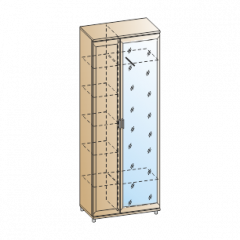 Прихожая Мелисса композиция 1 (Акация Молдау) в Добрянке - dobryanka.mebel24.online | фото 2