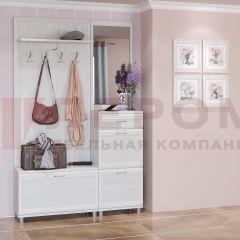 Прихожая Мелисса композиция 8 (Снежный Ясень) в Добрянке - dobryanka.mebel24.online | фото