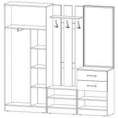 НАОМИ Прихожая в Добрянке - dobryanka.mebel24.online | фото 2