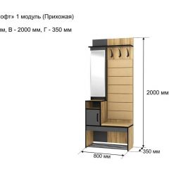 ОЛЬГА-ЛОФТ 1 Прихожая в Добрянке - dobryanka.mebel24.online | фото 4