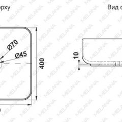 Раковина MELANA MLN-78110 в Добрянке - dobryanka.mebel24.online | фото 2