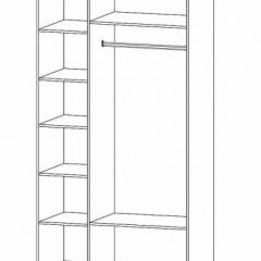 ГАММА Шкаф 3-х створчатый в Добрянке - dobryanka.mebel24.online | фото 2