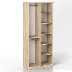 Шкаф 2-х створчатый Дуэт Люкс без зеркала в Добрянке - dobryanka.mebel24.online | фото 4