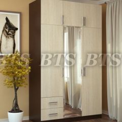 Шкаф 3-х створчатый с ящиками в Добрянке - dobryanka.mebel24.online | фото