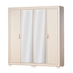 Шкаф 4-дверный со стеклом №367 Афины в Добрянке - dobryanka.mebel24.online | фото