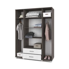 ЕВА Шкаф 4-х дверный Е43 в Добрянке - dobryanka.mebel24.online | фото 2