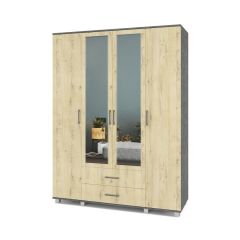 ЕВА Шкаф 4-х дверный Е43 в Добрянке - dobryanka.mebel24.online | фото 7