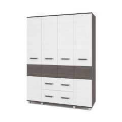 ВИОРА Шкаф 4-х дверный В43 в Добрянке - dobryanka.mebel24.online | фото
