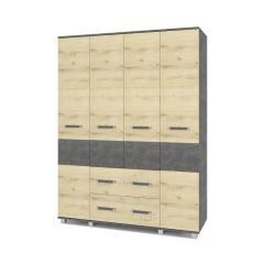 ВИОРА Шкаф 4-х дверный В43 в Добрянке - dobryanka.mebel24.online | фото 5