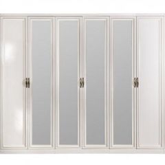 Шкаф 6-ти ств (2+2+2) с зеркалами Натали (комплект) в Добрянке - dobryanka.mebel24.online | фото 2