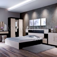 БАСЯ Шкаф (Дуб беленый/Венге) в Добрянке - dobryanka.mebel24.online | фото 3