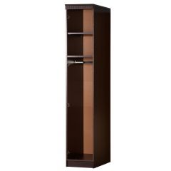 Шкаф для одежды №614 Инна Денвер темный в Добрянке - dobryanka.mebel24.online | фото 2