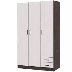 Шкаф распашной Эконом (Венге/Дуб Белфорд) в Добрянке - dobryanka.mebel24.online | фото
