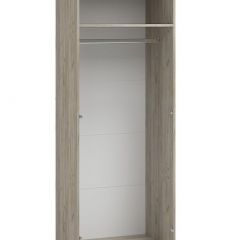 Шкаф Эмма (Дуб Крафт серый/белый) в Добрянке - dobryanka.mebel24.online | фото 2