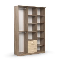 Шкаф комбинированный Дуэт Люкс без зеркала в Добрянке - dobryanka.mebel24.online | фото 2