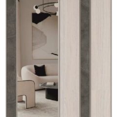 Шкаф-купе 1300 серии SILVER S3+S4+B2+PL4 (2 ящика+F обр.штанга) профиль «Серебро» в Добрянке - dobryanka.mebel24.online | фото 8