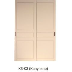 Шкаф-купе 1500 серии NEW CLASSIC K3+K3+B2+PL1 (2 ящика+1 штанга) профиль «Капучино» в Добрянке - dobryanka.mebel24.online | фото 11