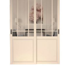 Шкаф-купе 1500 серии NEW CLASSIC K6Z+K6+B2+PL3 (2 ящика+2 штанги) профиль «Капучино» в Добрянке - dobryanka.mebel24.online | фото 14
