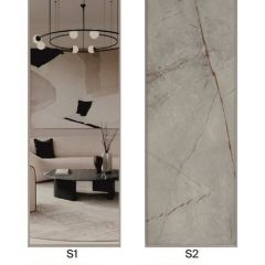 Шкаф-купе 1500 серии SILVER S1+S1+B2+PL2 (2 ящика+1 штанга+1 полка) профиль «Серебро» в Добрянке - dobryanka.mebel24.online | фото 7