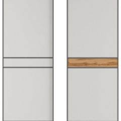 Шкаф-купе 2100 серии SOFT D4+D4+D4+B22+PL1 (по 2 ящика лев/прав+1штанга) профиль «Графит» в Добрянке - dobryanka.mebel24.online | фото 10