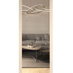Шкаф-купе 2150 серии NEW CLASSIC K1+K1+K1+B22+PL4 (по 2 ящика лев/прав+F обр.штанга) профиль «Капучино» в Добрянке - dobryanka.mebel24.online | фото 8
