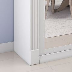 Шкаф-купе 2150 серии NEW CLASSIC K1+K1+K1+B22+PL4 (по 2 ящика лев/прав+F обр.штанга) профиль «Капучино» в Добрянке - dobryanka.mebel24.online | фото 5