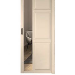 Шкаф-купе 2150 серии NEW CLASSIC K6Z+K1+K6+B22+PL1 (по 2 ящика лев/прав+1 штанга) профиль «Капучино» в Добрянке - dobryanka.mebel24.online | фото 13
