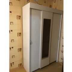 Шкаф-купе Бассо 1300 (Белый) в Добрянке - dobryanka.mebel24.online | фото 3