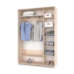 РОЛАНД Шкаф-купе Млечный дуб (450*1500) Р451 в Добрянке - dobryanka.mebel24.online | фото 3