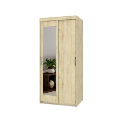 ТОМАС Шкаф-купе с зеркалом Ирландский дуб Т22 в Добрянке - dobryanka.mebel24.online | фото
