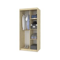 ТОМАС Шкаф-купе с зеркалом Ирландский дуб Т22 в Добрянке - dobryanka.mebel24.online | фото 2