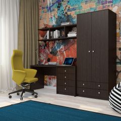Шкаф Нина (М6) Венге в Добрянке - dobryanka.mebel24.online | фото