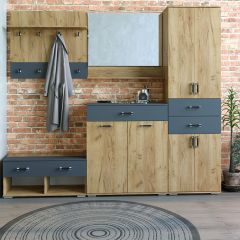 Шкаф с ящиками НКМ Бостон Секция 6 в Добрянке - dobryanka.mebel24.online | фото 2