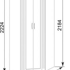 Шкаф угловой Виктория 26 в Добрянке - dobryanka.mebel24.online | фото 6